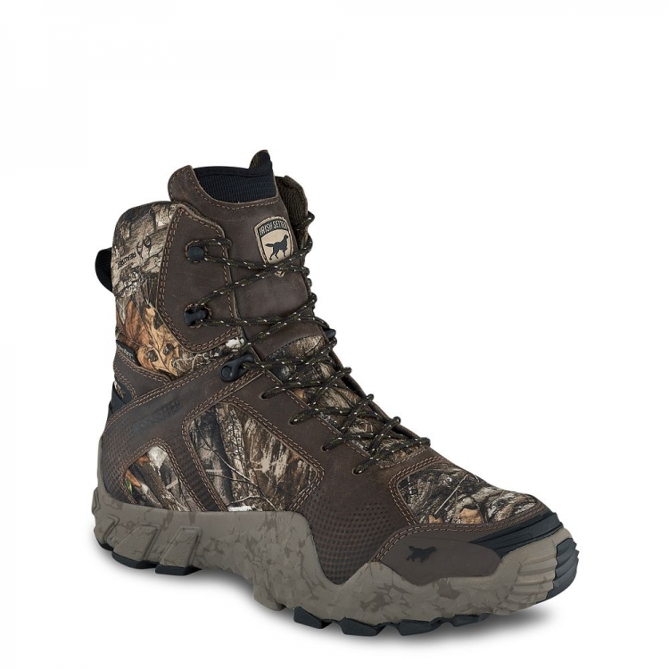 Mens VaprTrek 8-inch Waterproof Leather Insulated Realtree? Camo Boot bN7xj9Py - Click Image to Close