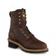 Mens Mesabi 8-inch Waterproof Leather Insulated Steel Toe Logger Work Boot UZNCGrBB