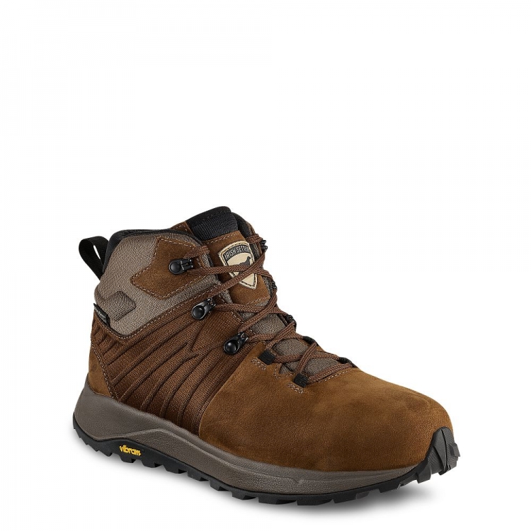 Mens Cascade 5-inch Waterproof Safety Toe Work Boot QNNminVY - Click Image to Close