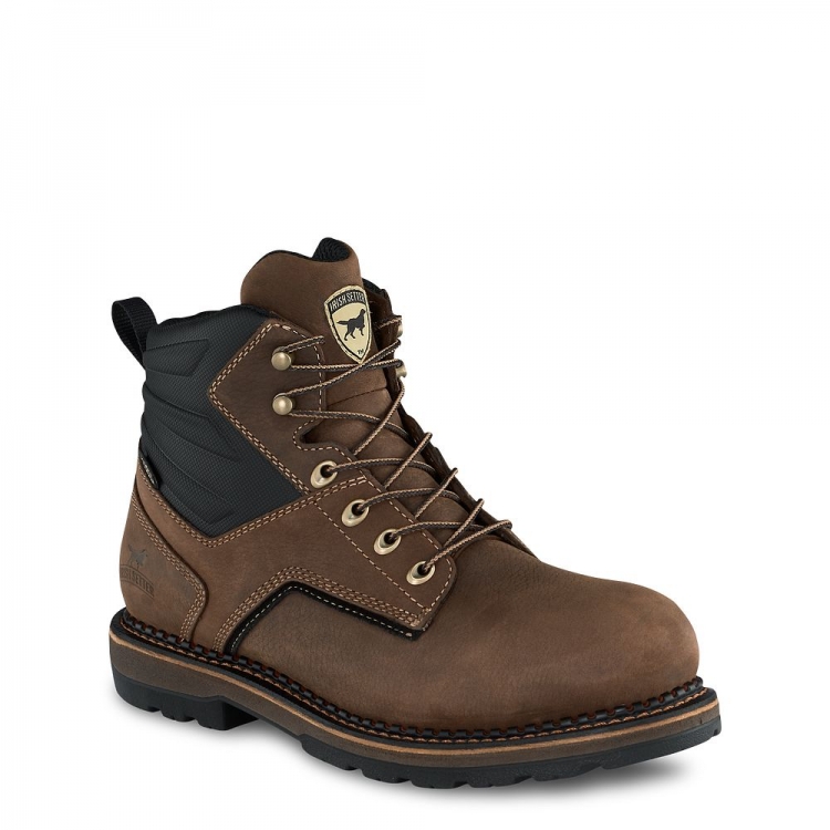 Mens Ramsey 2.0 6-inch Waterproof Leather Work Boot nFDVUoPR - Click Image to Close