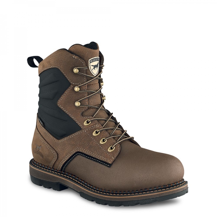 Mens Ramsey 2.0 8-inch Waterproof Leather Safety Toe Work Boot zn9rSVmh - Click Image to Close