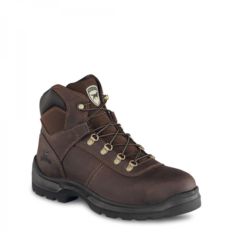 Mens Ely 6-inch Leather Steel Toe Work Boot jMx9EIgk - Click Image to Close