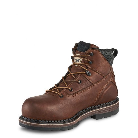 Mens Edgerton 6-inch Safety Toe Work Boot VG8UGqac